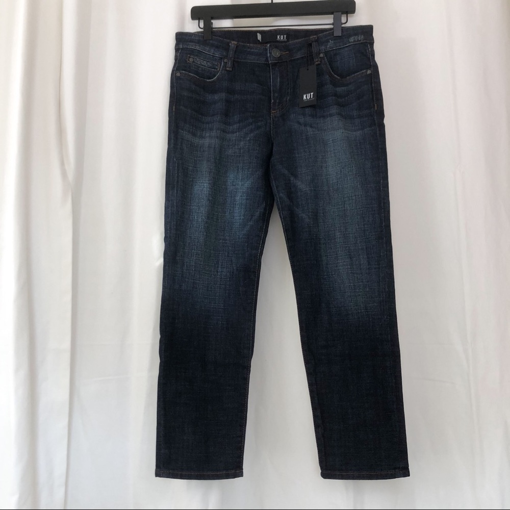 NWT Kut from the Kloth straightleg dark wash jeans